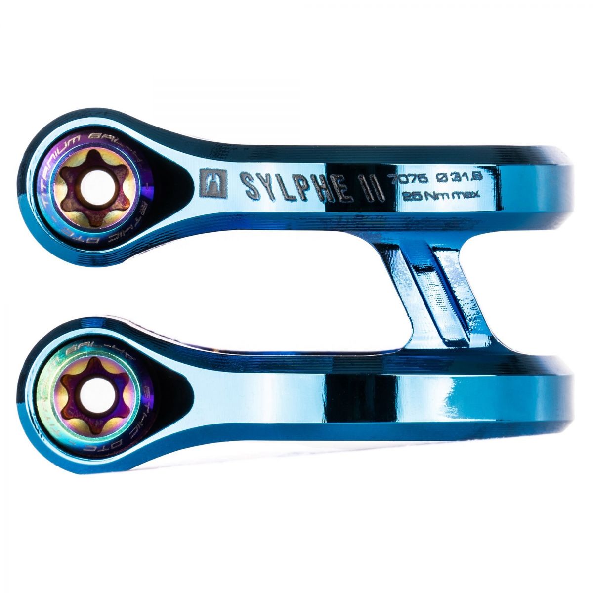 Зажим Ethic Sylphe V2 Standart 31.8 Clamp (Chrome Blue) — купить в